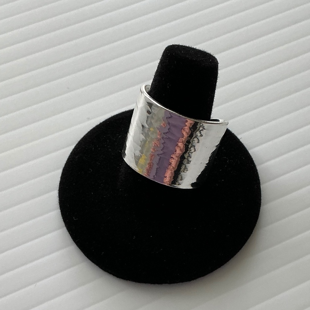 Pilgrim Silver Plated Adjustable Ring